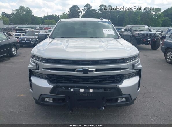 3GCUYEED8KG116595 2019 CHEVROLET SILVERADO Silver ხელსაწყოთა პანელის ხედი