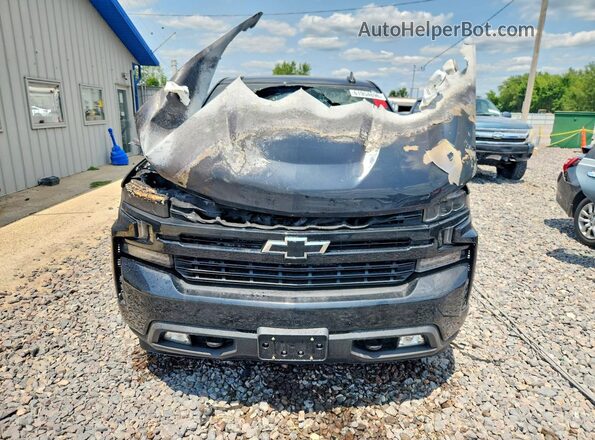 3GCUYEED8KG132182 2019 CHEVROLET SILVERADO Black Вид спереду