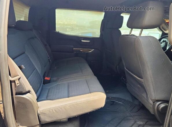 3GCUYEED8KG132182 2019 CHEVROLET SILVERADO Black Вид задніх сидінь