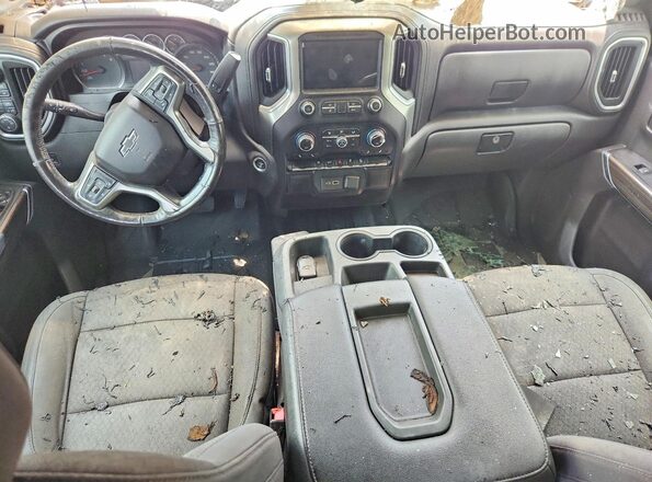 3GCUYEED8KG132182 2019 CHEVROLET SILVERADO Black Вид панелі приладів