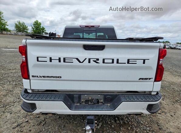 3GCUYEED8NG157572 2022 CHEVROLET SILVERADO White უკანა ხედი