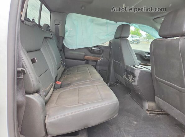 3GCUYEED8NG157572 2022 CHEVROLET SILVERADO White უკანა სალონის ხედი