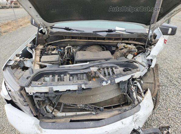 3GCUYEED8NG157572 2022 CHEVROLET SILVERADO White ძრავის განყოფილების ხედი