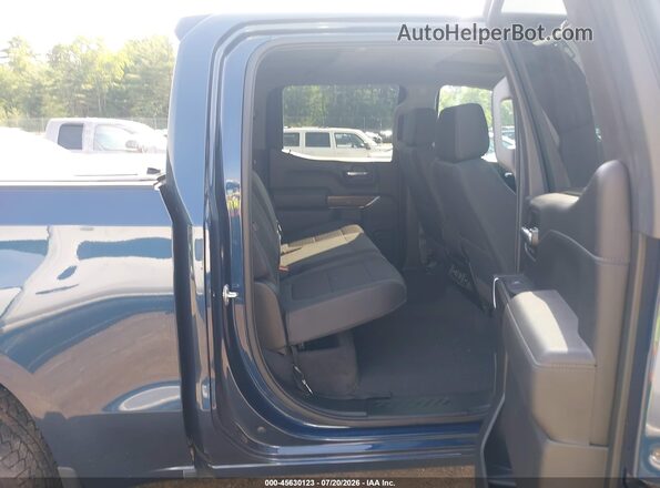 3GCUYEED8NG167261 2022 CHEVROLET SILVERADO Blue Vista de la etiqueta del VIN