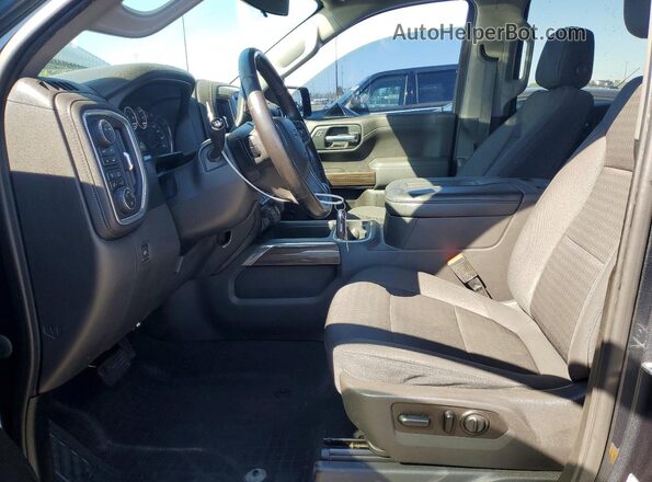 3GCUYEED9LG287938 2020 CHEVROLET SILVERADO Серый Вид салона спереди
