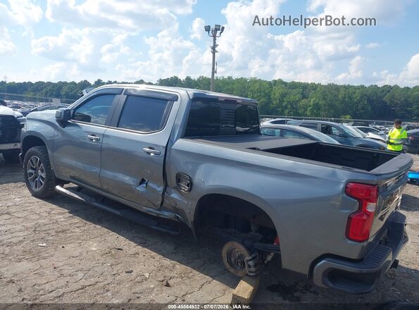 3GCUYEED9LG444819 2020 CHEVROLET SILVERADO Gray Trasero izquierdo