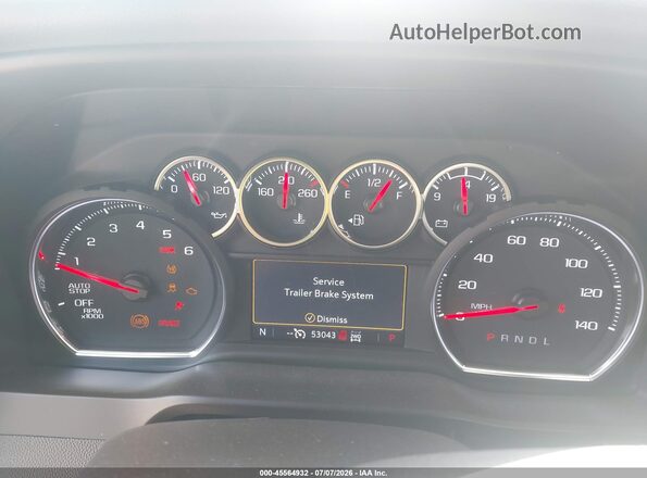 3GCUYEED9LG444819 2020 CHEVROLET SILVERADO Gray Vista de los asientos traseros