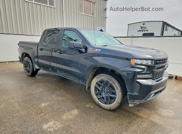 3GCUYEED9NG144555 2022 CHEVROLET SILVERADO Black Передня права чверть