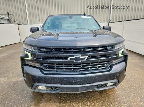 3GCUYEED9NG144555 2022 CHEVROLET SILVERADO Black Вид спереду