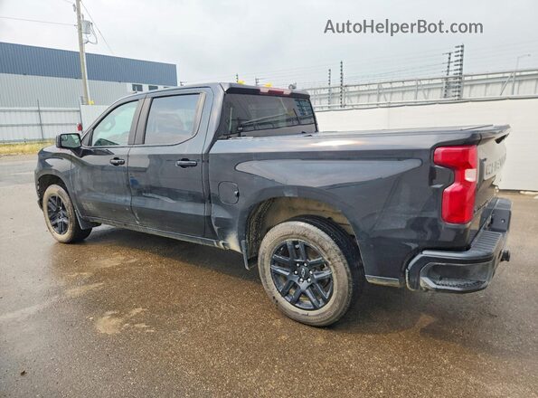 3GCUYEED9NG144555 2022 CHEVROLET SILVERADO Black Задня ліва чверть