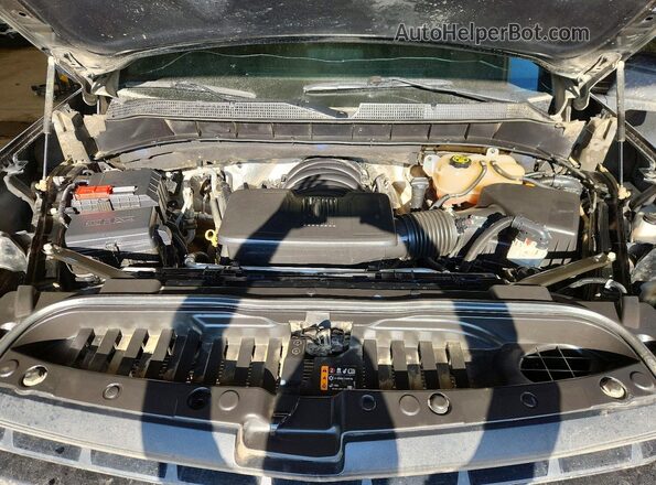 3GCUYEED9NG144555 2022 CHEVROLET SILVERADO Black Вид задньої частини салону
