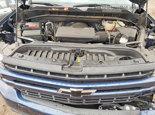 3GCUYEED9NG212448 2022 CHEVROLET SILVERADO Blue უკანა სალონის ხედი