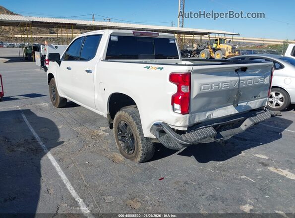 3GCUYGED3KG231343 2019 CHEVROLET SILVERADO White უკანა მარცხენა