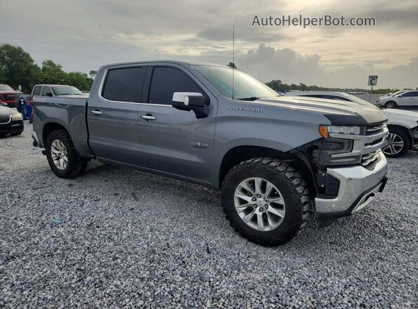 3GCUYGED3LG321237 2020 CHEVROLET SILVERADO Серый Передняя правая четверть