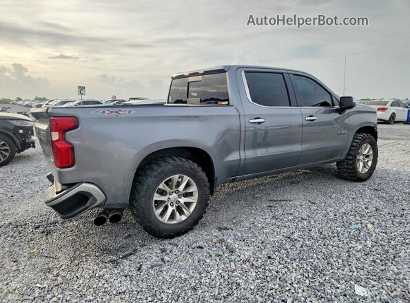 3GCUYGED3LG321237 2020 CHEVROLET SILVERADO Серый Задняя правая четверть