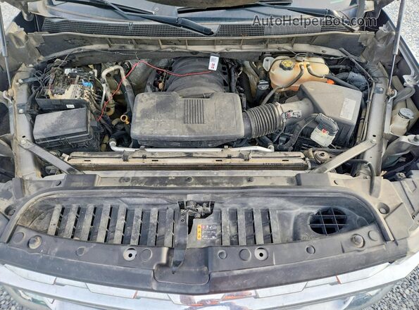 3GCUYGED3LG321237 2020 CHEVROLET SILVERADO Серый Вид задней части салона