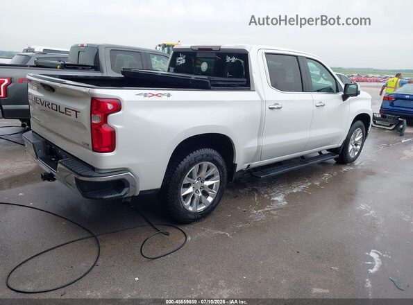 3GCUYGED3LG331346 2020 CHEVROLET SILVERADO Белый Задняя правая четверть