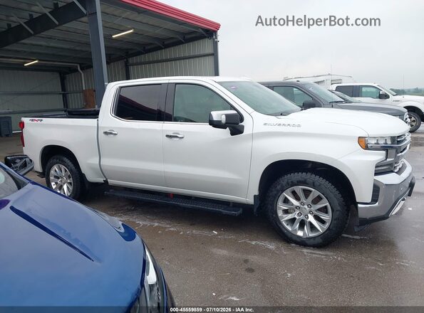 3GCUYGED3LG331346 2020 CHEVROLET SILVERADO Белый Вид задней части салона