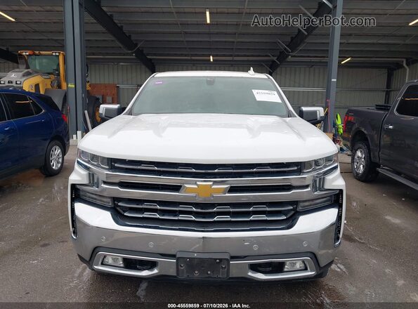 3GCUYGED3LG331346 2020 CHEVROLET SILVERADO Белый Вид спереди