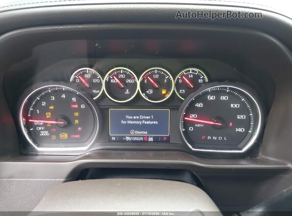 3GCUYGED3LG331346 2020 CHEVROLET SILVERADO Белый Вид задних сидений