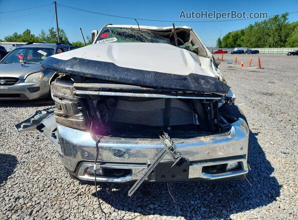 3GCUYGED4KG111969 2019 CHEVROLET SILVERADO White Widok z przodu