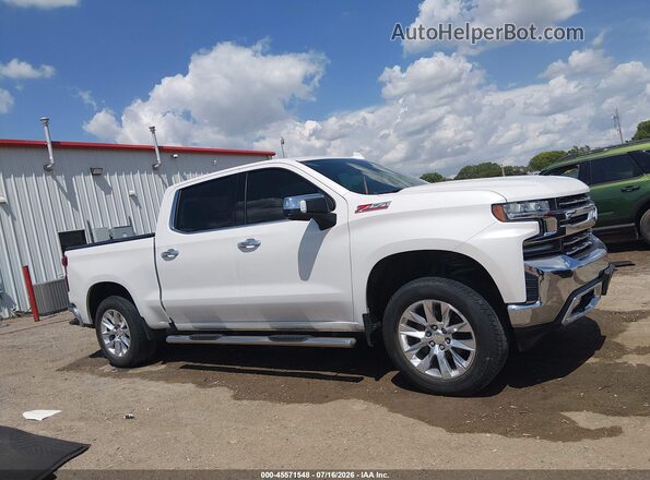 3GCUYGED6LG430663 2020 CHEVROLET SILVERADO White Սալոնի հետևի տեսք