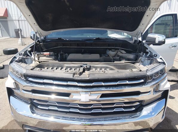 3GCUYGED6LG430663 2020 CHEVROLET SILVERADO White Հետևի տեսք