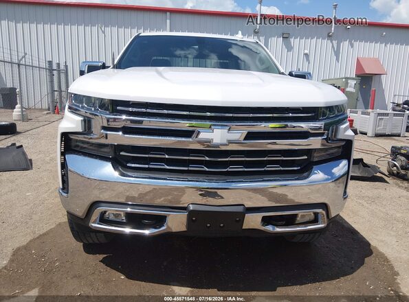 3GCUYGED6LG430663 2020 CHEVROLET SILVERADO White Սարքավորումների վահանակի տեսք