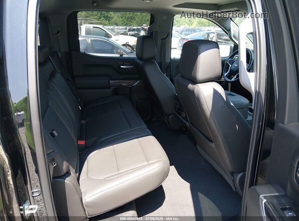 3GCUYGEDXKG229900 2019 CHEVROLET SILVERADO Black VIN კოდის სტიკერის ხედი