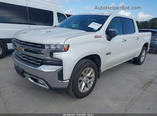 3GCUYGEL3KG267153 2019 CHEVROLET SILVERADO White Передня ліва чверть