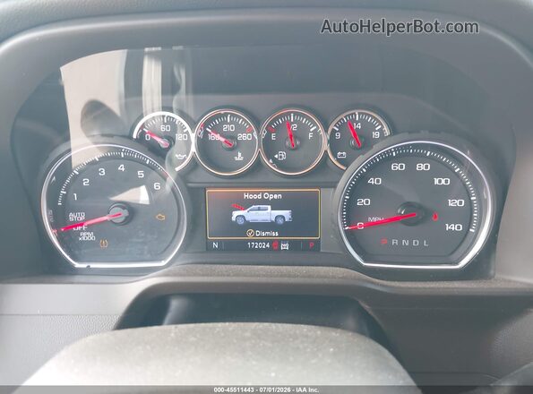 3GCUYGEL3KG267153 2019 CHEVROLET SILVERADO White Вид задніх сидінь