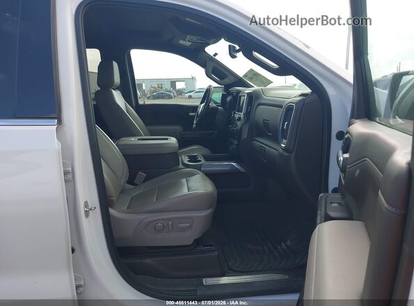 3GCUYGEL3KG267153 2019 CHEVROLET SILVERADO White Вид салону спереду