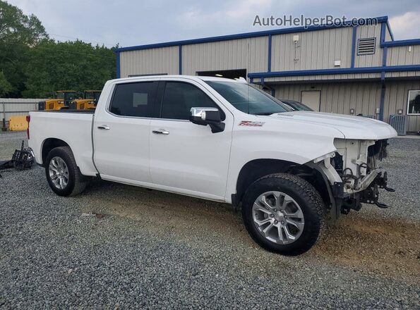 3GCUYGET5LG432993 2020 CHEVROLET SILVERADO Белый Передняя правая четверть