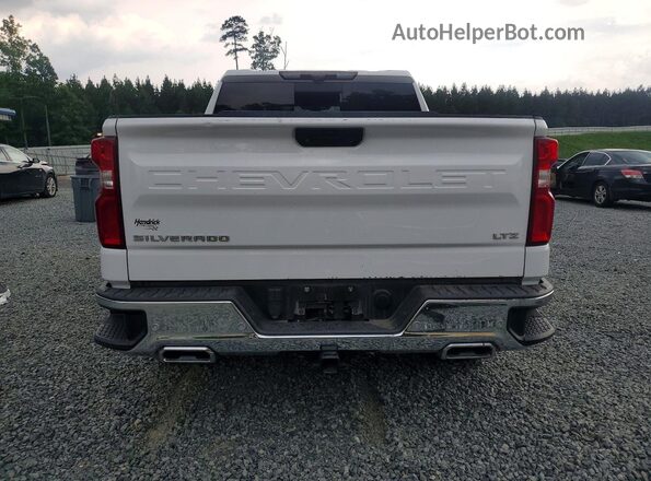 3GCUYGET5LG432993 2020 CHEVROLET SILVERADO Белый Вид сзади