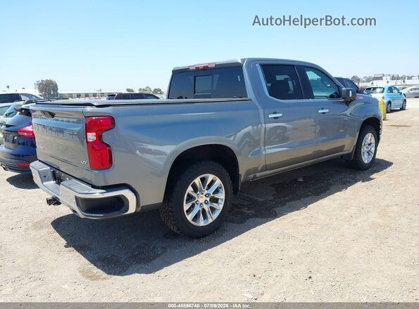 3GCUYGET9LG171254 2020 CHEVROLET SILVERADO Серый Задняя правая четверть