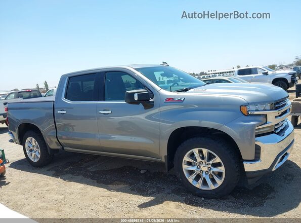 3GCUYGET9LG171254 2020 CHEVROLET SILVERADO Серый Вид задней части салона