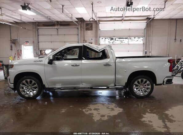3GCUYHED1KG250267 2019 CHEVROLET SILVERADO White წინა ხედი