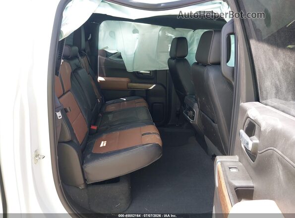 3GCUYHEL6KG304489 2019 CHEVROLET SILVERADO White Widok naklejki z numerem VIN