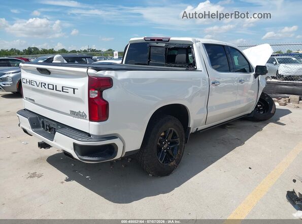 3GCUYHEL6KG304489 2019 CHEVROLET SILVERADO White Tył prawy