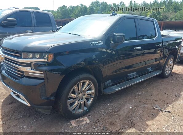 3GCUYHEL8KG104973 2019 CHEVROLET SILVERADO Black Przód lewy