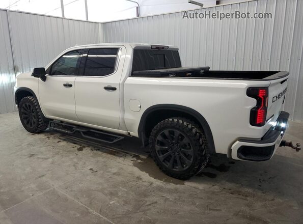 3GCUYHET2MG200987 2021 CHEVROLET SILVERADO White Widok wnętrza 360 stopni