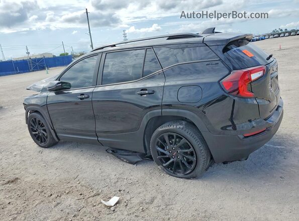 3GKALMEG0PL158834 2023 GMC TERRAIN Black Tył lewy