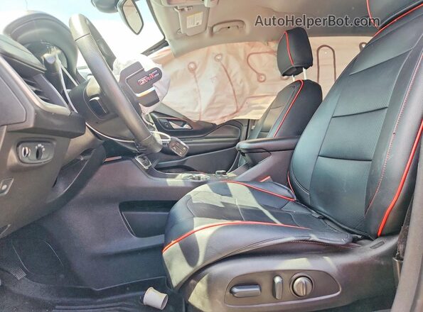 3GKALMEG0PL158834 2023 GMC TERRAIN Black Widok wnętrza z przodu