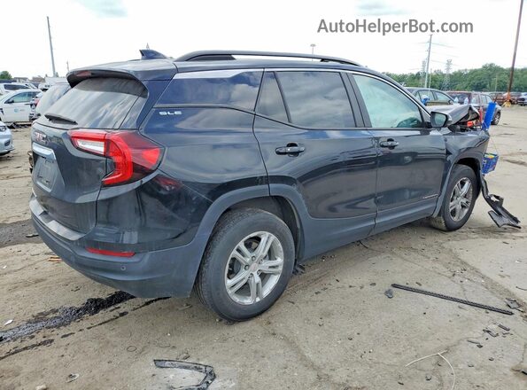 3GKALMEG0PL174905 2023 GMC TERRAIN Black Задня права чверть