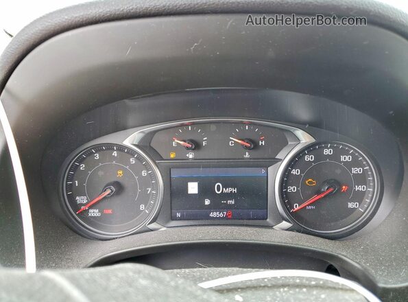 3GKALMEG0PL174905 2023 GMC TERRAIN Black Вид щитка приладів
