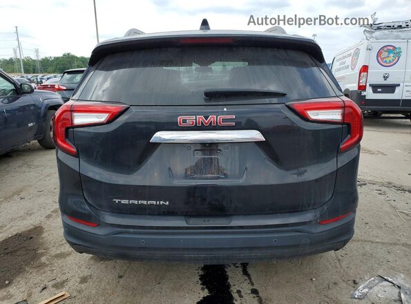 3GKALMEG0PL174905 2023 GMC TERRAIN Black Вид ззаду