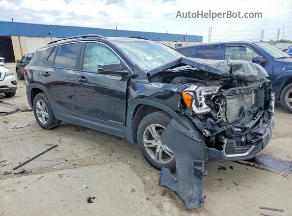 3GKALMEG0PL174905 2023 GMC TERRAIN Black Передня права чверть