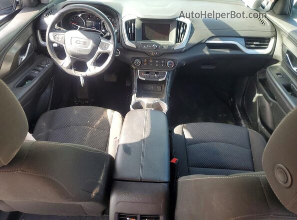3GKALMEG0PL198251 2023 GMC TERRAIN White წინა პანელის ხედი