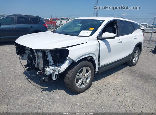 3GKALMEG0RL269872 2024 GMC TERRAIN White Vista tres cuartos delantera izquierda