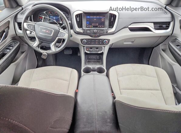 3GKALMEG0RL346191 2024 GMC TERRAIN Silver Առջևի վահանակի տեսք